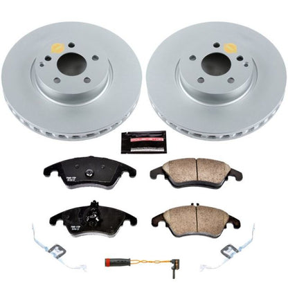 Power Stop 13-14 Mercedes-Benz C300 Front Z23 Evolution Sport Coated Brake Kit PowerStop