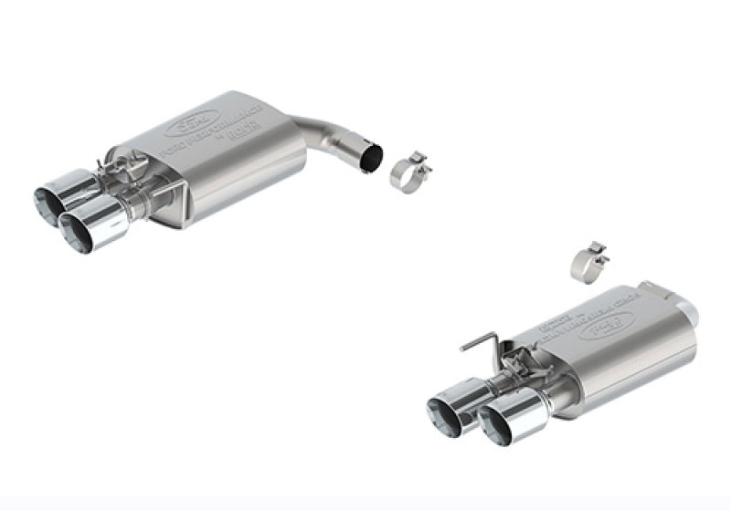 Ford Racing 2024 Mustang 2.3L Extreme Active Axle-Back - Chrome Tip Ford Racing