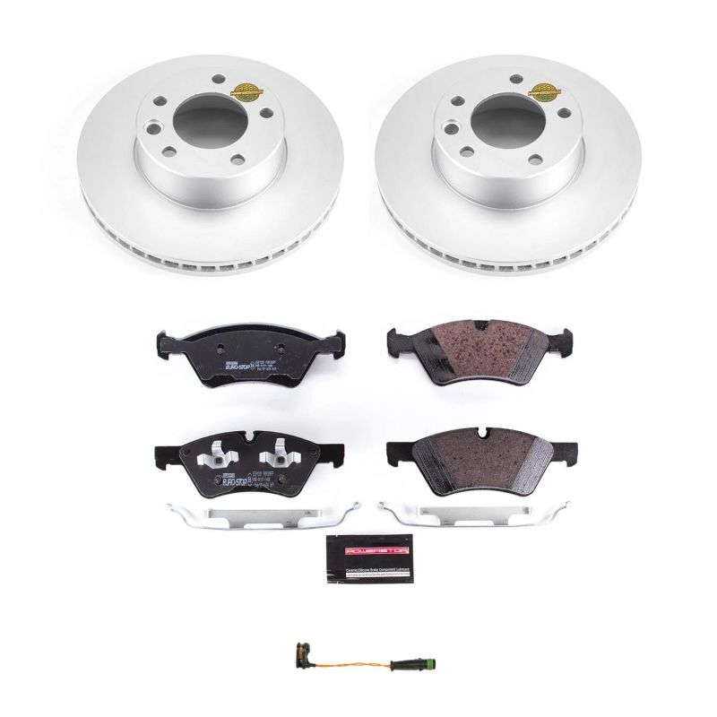 Power Stop 05-10 Mercedes-Benz G55 AMG Front Euro-Stop Brake Kit PowerStop