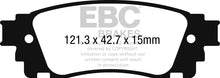 Load image into Gallery viewer, EBC Ultimax2 Rear Brake Pads - UD1805