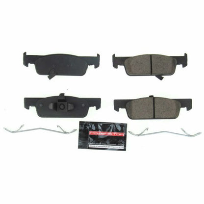 Power Stop 2019 Smart EQ Fortwo Front Z23 Evolution Sport Brake Pads w/Hardware PowerStop