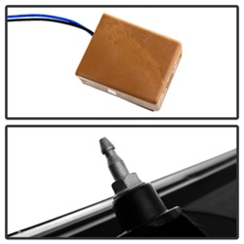 Xtune Chevy Suburban/GMC Yukon/Yukon Denali 07-14 LED Tail Lights Smoked ALT-JH-CSUB07-LED-SM SPYDER