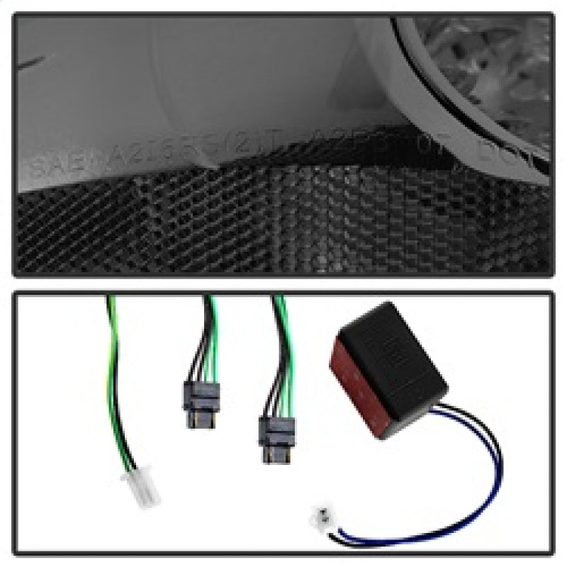 Xtune Chevy Suburban/GMC Yukon/Yukon Denali 07-14 LED Tail Lights Smoked ALT-JH-CSUB07-LED-G2-SM SPYDER