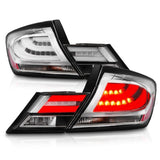 ANZO HONDA CIVIC 13-15 4DR LED TAIL LIGHTS CHROME - 321325