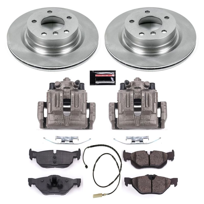 Power Stop 11-13 BMW 328i Rear Autospecialty Brake Kit w/Calipers PowerStop