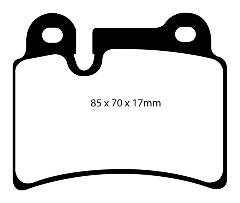 EBC YellowStuff Rear Brake Pads - DP41944R EBC