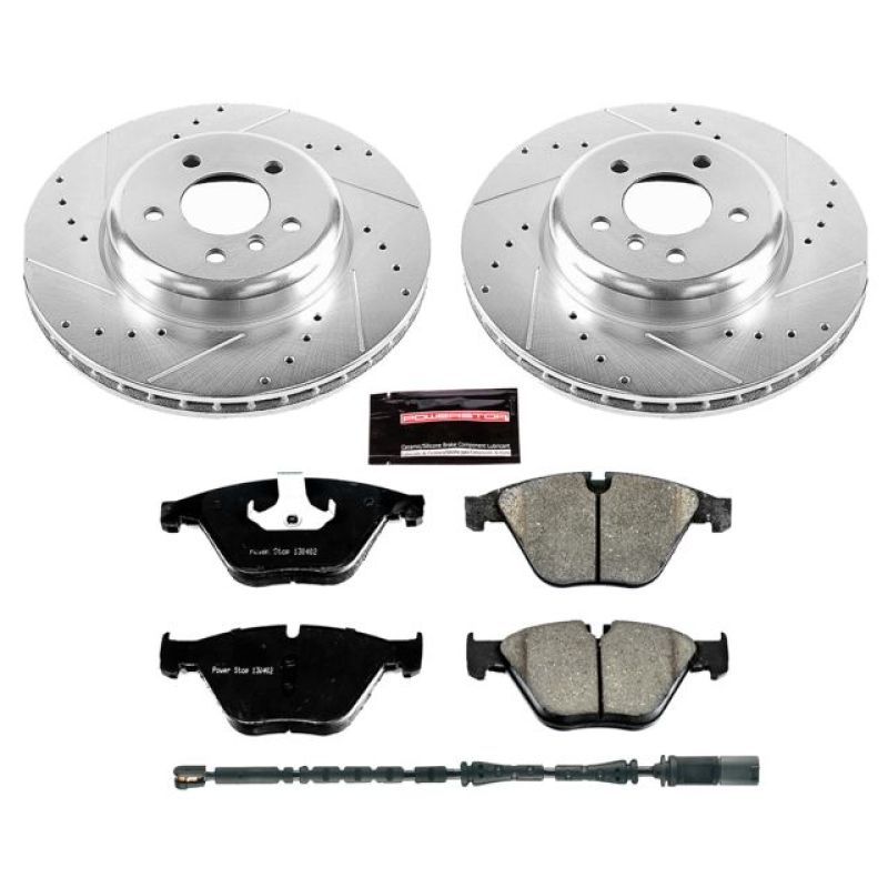Power Stop 14-16 BMW 535d Front & Rear Z23 Evolution Sport Coated Brake Kit