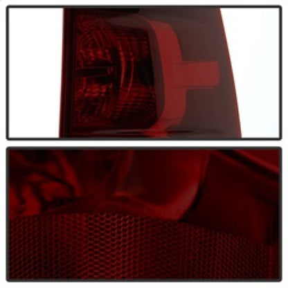 Xtune Chevy Suburban 07-13 OEM Style Tail Lights Red Smoked ALT-JH-CSUB07-OE-RSM SPYDER