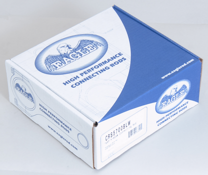 Eagle Chevrolet Small Block 5.700in Length Forged 4340 Steel Lightweight H-Beam Rods - Set of 8