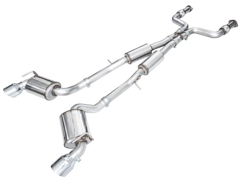 AWE 2023 Nissan Z RZ34 RWD Touring Edition Catback Exhaust System w/ Chrome Silver Tips AWE Tuning