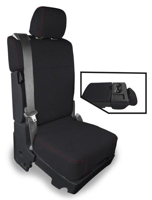 PRP 2015+ Ford F150 / 2017+ Super Duty Center Jump Seat Cover w/ Upper Console - Red