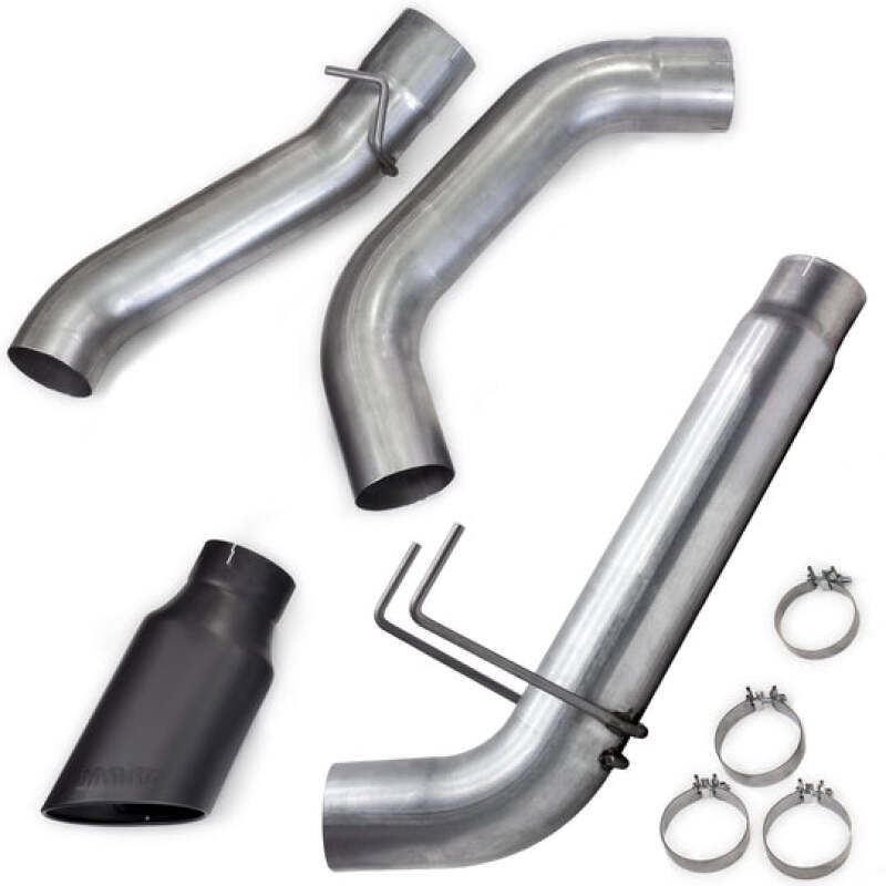 Banks Power 19-23 Dodge Ram Mega Cab 6.7L Cummins Monster Exhaust - SS Single Exhaust w/ Black Tip Banks Power