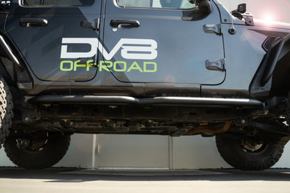 DV8 Offroad 18-23 Jeep Wrangler JL 4 Door Body/Pinch Weld Mounted Step SRJL-08