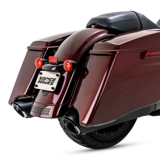 Vance & Hines 17-23 Harley Davidson Touring/CVO Touring/Trike Twin Slash Round Slip-ons