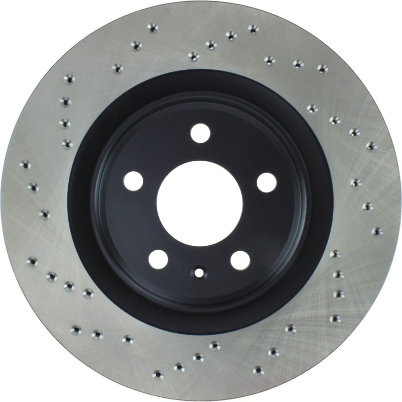StopTech 12 Audi A6 Quattro/11-12 A7 Quattro/13 Q5/7-11/13 S4/12 S5 Rear Right Drilled Cryo Rotor Stoptech