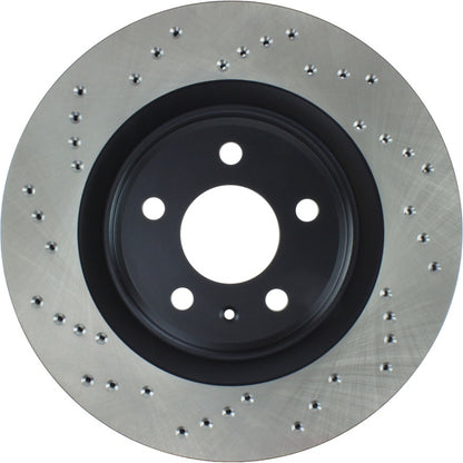 StopTech 12 Audi A6 Quattro/11-12 A7 Quattro/13 Q5/7-11/13 S4/12 S5 Rear Right Drilled Cryo Rotor Stoptech