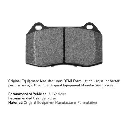 R1 04-06 Ford E-150 Front Optimum OE Brake Pads