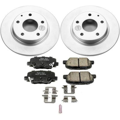 Power Stop 14-16 Mazda 3 Rear Z17 Evolution Geomet Coated Brake Kit PowerStop