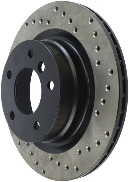 StopTech 06 BMW 325 Series / 07-09 BMW 328 Series Drilled Left Rear Rotor Stoptech