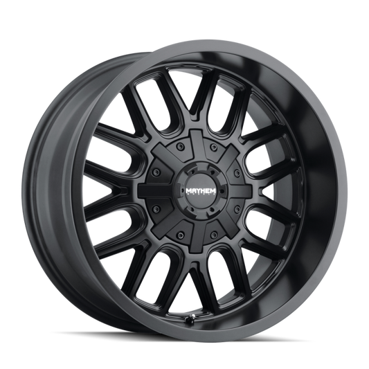 Mayhem 8107 Cogent 20x10 / 8x170 BP / -19mm Offset / 125.2mm Hub Matte Black Wheel