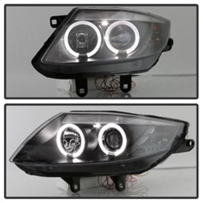 Spyder BMW Z4 03-08 Projector Headlights Xenon/HID Model Only - LED Halo Black PRO-YD-BMWZ403-HID-BK SPYDER