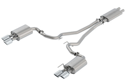 Borla 2018-2022 Ford Mustang GT Cat-Back Exhaust System Touring- Rolled Polished Tips Borla