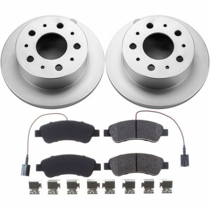 Power Stop 14-19 Ram ProMaster 1500 Rear Z17 Evolution Geomet Coated Brake Kit PowerStop
