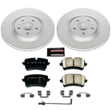 Power Stop 14-18 Audi A6 Rear Z23 Evolution Sport Coated Brake Kit