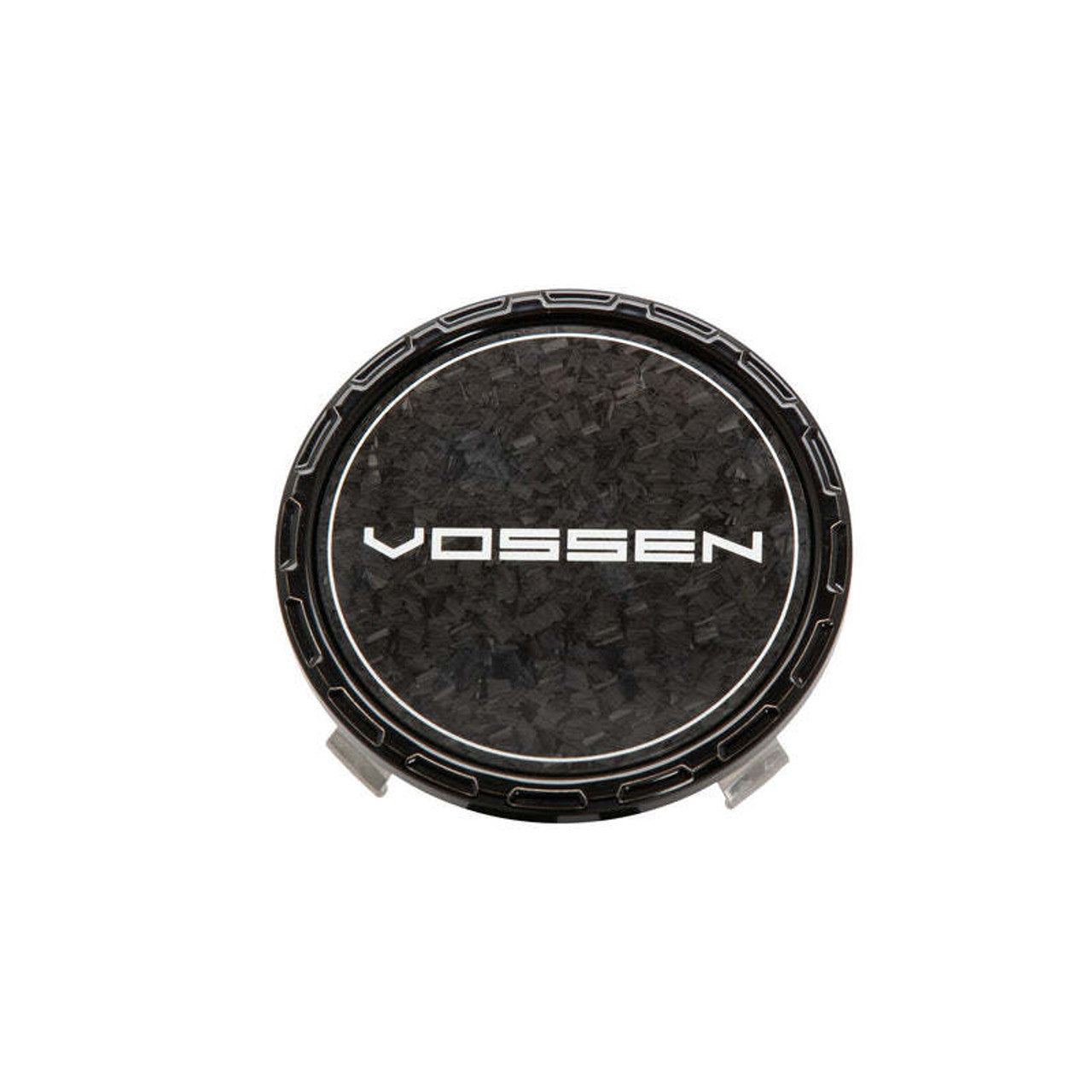 Vossen Carbon Billet Sport Cap - Large - HF - Red - Weave Carbon- CAP-BSC2-LG-HF-RD-W