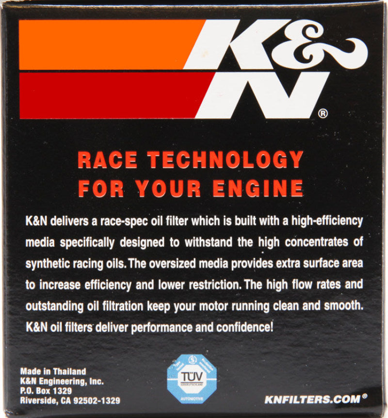K&N Suzuki / Arctic Cat / Cagiva / Kawasaki / Kymco / Aprilia 2.813in OD x 3.031in H Oil Filter K&N Engineering
