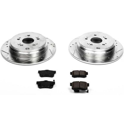 Power Stop 07-09 Acura RDX Rear Z23 Evolution Sport Brake Kit PowerStop