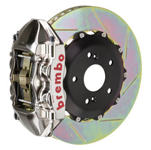 Load image into Gallery viewer, Brembo 16+ Miata MX-5 (ND) Front GTR BBK 4 Piston Billet 328x28 2pc Rotor Slotted Type1 - Nickel