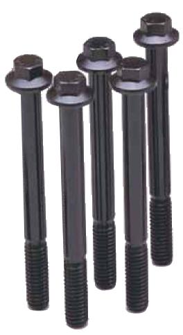 ARP 7/16-14 X 4.000 hex black oxide bolts