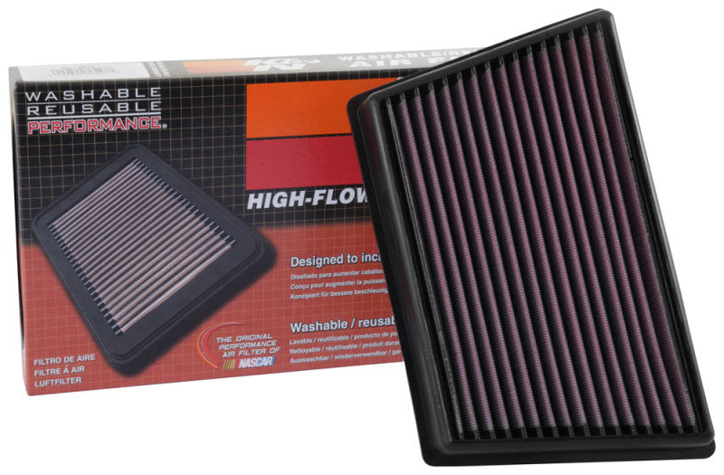 K&N 15-18 Land Rover Discovery Sport L4-2.0L DSL Replacement Drop In Air Filter K&N Engineering