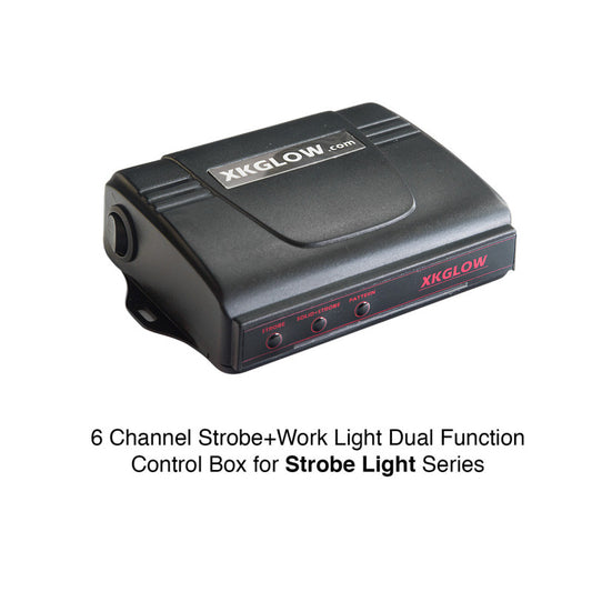 XKGlow 6-CHANNEL CONTROL BOX - Part XK051004-BOX