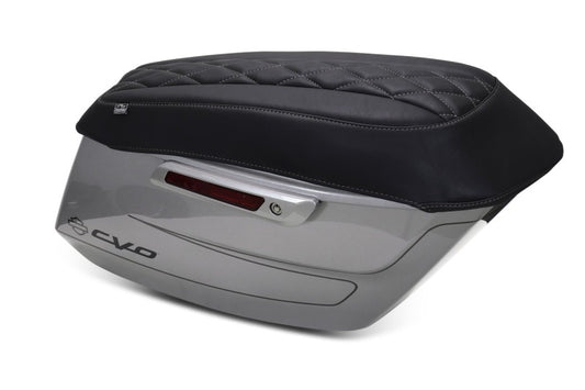 Mustang 2023-2025 Harley CVO Road Glide (ST) Deluxe Diamond Saddlebag Lid Covers