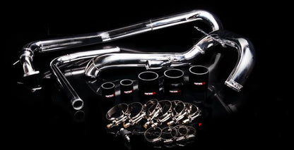 Weapon R Polished Upper Intercooler Piping for 08-10 Mitsubishi Evolution X 501-111-110