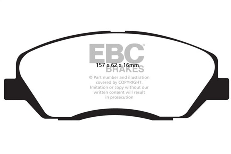 EBC YellowStuff Front Brake Pads - DP41783R