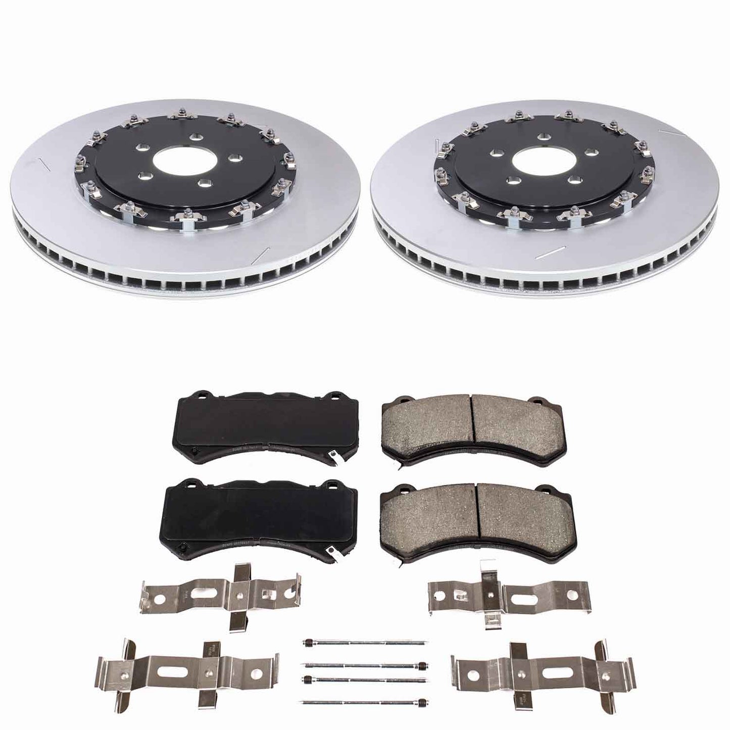Power Stop 21-23 Dodge Charger Front Z17 Coated Brake Kit