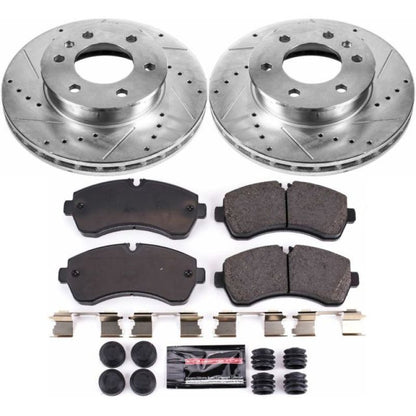 Power Stop 07-09 Dodge Sprinter 3500 Front Z23 Evolution Sport Brake Kit PowerStop