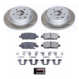 Power Stop 03-05 Nissan 350Z Rear Semi-Coated Rotor Kit