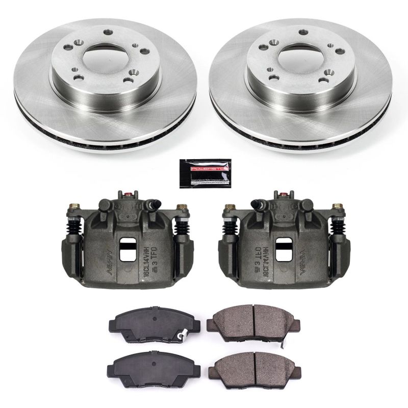 Power Stop 11-15 Honda CR-Z Front Autospecialty Brake Kit w/Calipers PowerStop