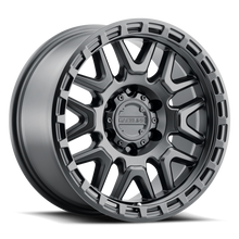 Load image into Gallery viewer, Raceline 953B Krank 16x8in / 5x139.7 BP / 0mm Offset / 106.5mm Bore - Satin Black Wheel