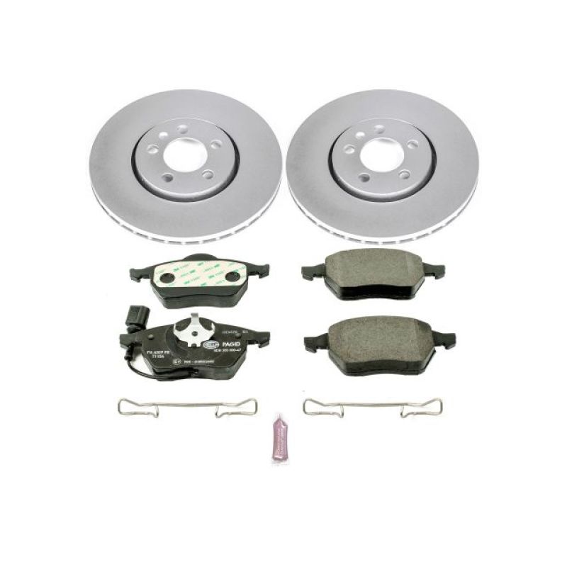 Power Stop 99-10 Volkswagen Beetle Front Euro-Stop Brake Kit PowerStop