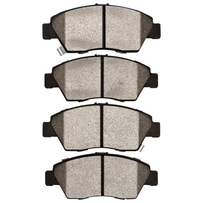 R1 93-15 Honda Fit Front Semi Met Brake Pads