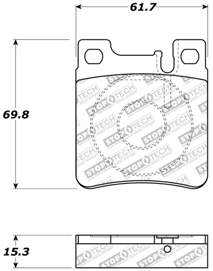 StopTech Performance Brake Pads Stoptech