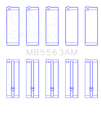 King Engine Toyota Bearings Set