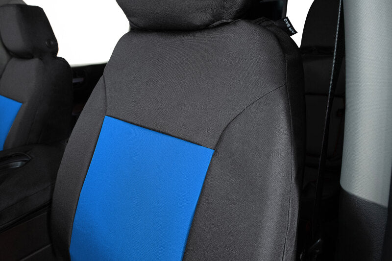 Covercraft 23-25 Ford F250-F550 Endura PrecisionFit Custom Front Row Seat Covers - Blue/Black