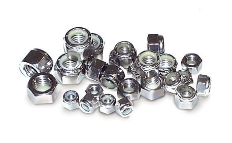 ARP 1/4-28 High Tech Self Locking Hex Jet Nut - Cad-Plated Steel - 200-8102