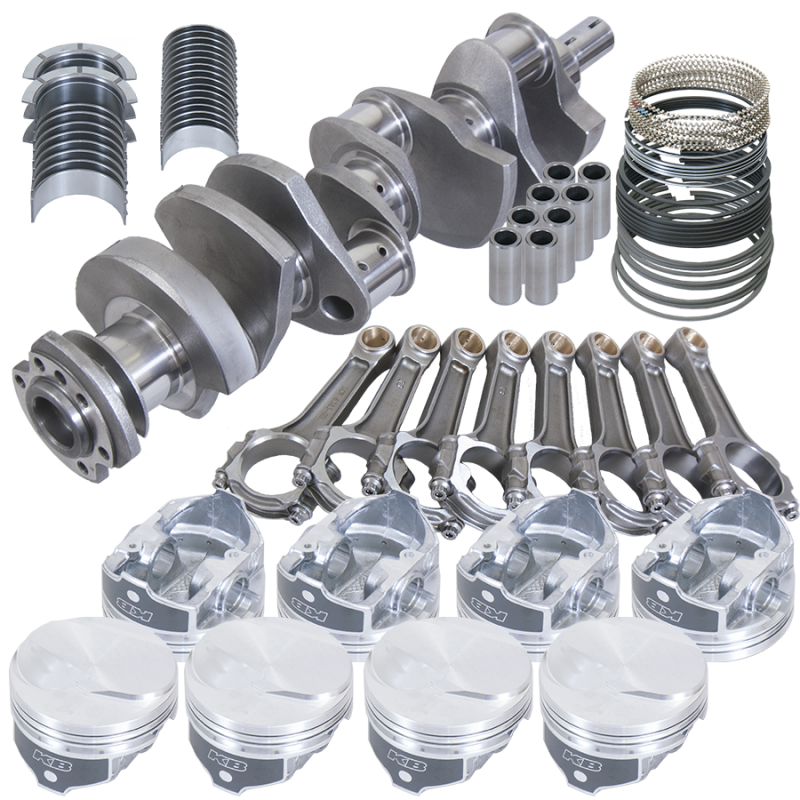 Eagle Chevy 454 4.250in Crank 6.385in I-Beam Rods 17cc Dome 4.310in Pistons Rotating Assembly